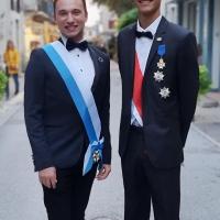 LL.AA.SS. les princes Emanuel de Bérémagne et Vincent d'Hélianthis